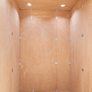 Protective suit for a wooden elevator